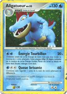 Aligatueur - DP Trésors Mystérieux - 008 - Holographique rare