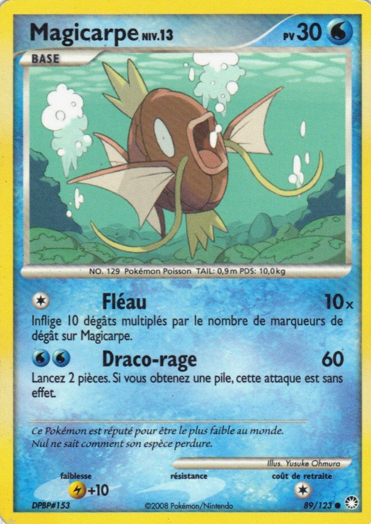 Magicarpe - DP Trésors Mystérieux - 089 - Commune