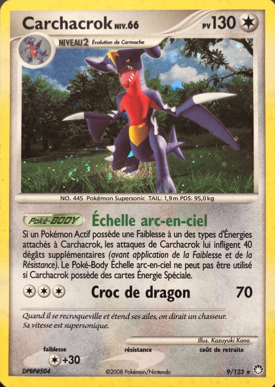 Carchacrok - DP Trésors Mystérieux - 009 - Holographique rare