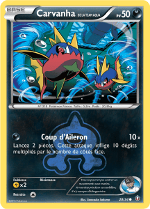 Carvanha <small>de la Team Aqua</small> - Double Danger - 020 - Commune