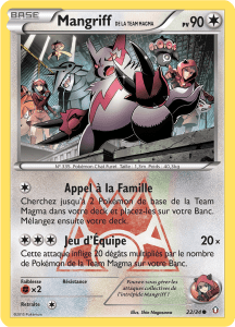 Mangriff <small>de la Team Magma</small> - Double Danger - 022 - Commune
