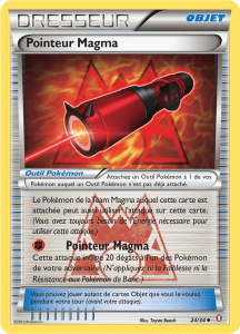 Pointeur Magma - Double Danger - 024 - Peu commune