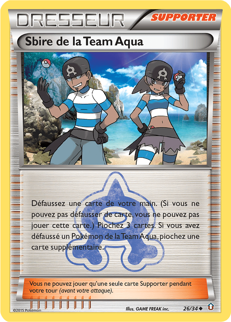 Sbire de la Team Aqua - Double Danger - 026 - Peu commune