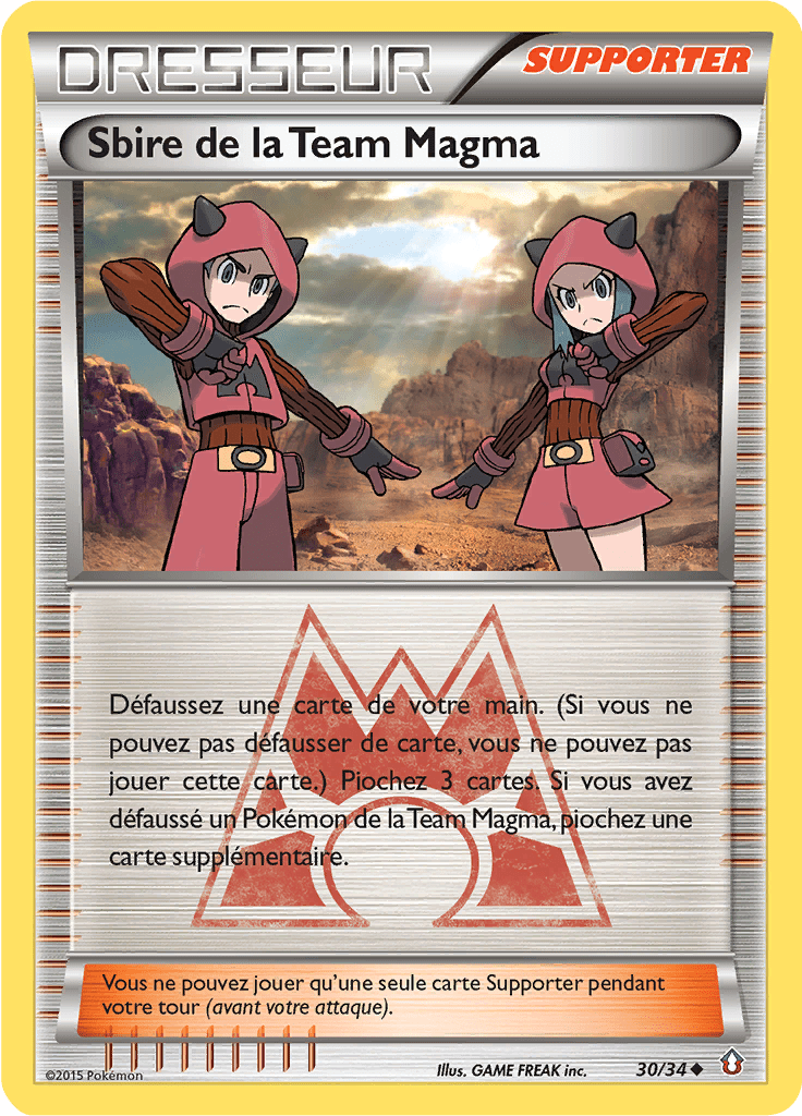 Sbire de la Team Magma - Double Danger - 030 - Peu commune