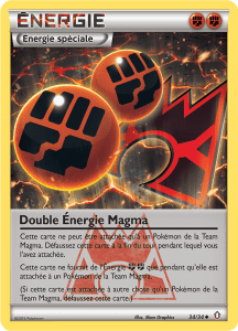 Double Énergie Magma - Double Danger - 034 - Peu commune