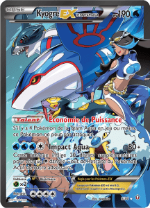 Kyogre-EX <small>de la Team Aqua</small> - Double Danger - 006 - Holographique rare EX