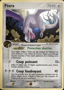 Ptera - EX Créateurs de légendes - 1 - Holographique rare