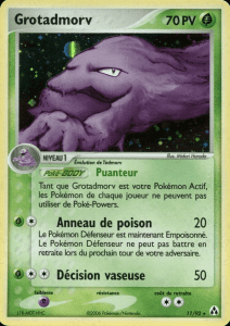Grotadmorv - EX Créateurs de légendes - 11 - Holographique rare