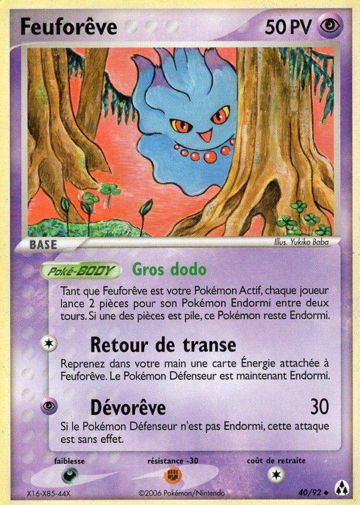 Feuforêve - EX Créateurs de légendes - 40 - Peu commune