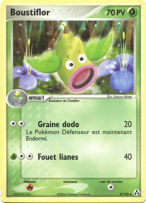 Boustiflor - EX Créateurs de légendes - 47 - Peu commune