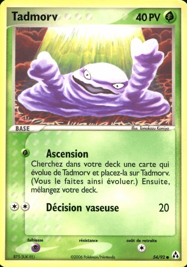 Tadmorv - EX Créateurs de légendes - 54 - Commune