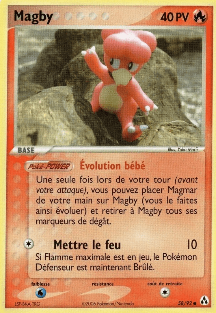 Magby - EX Créateurs de légendes - 58 - Commune