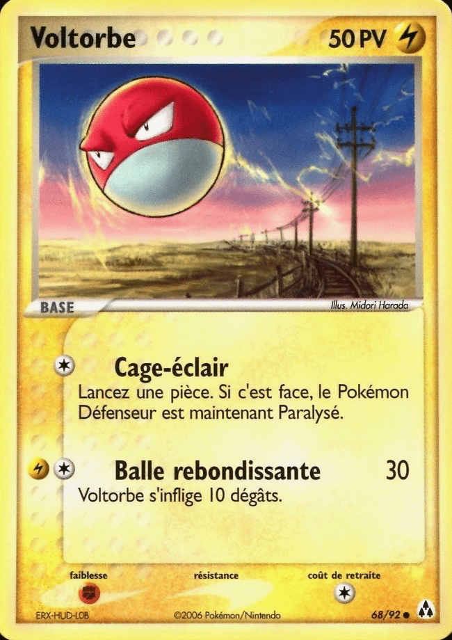 Voltorbe - EX Créateurs de légendes - 68 - Commune