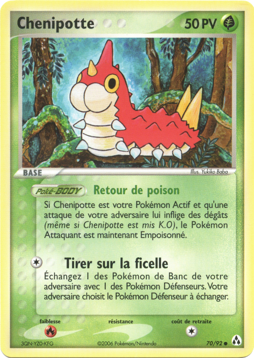Chenipotte - EX Créateurs de légendes - 70 - Commune