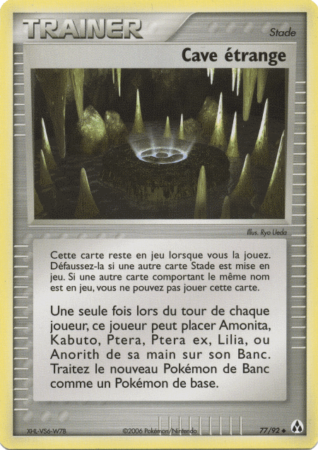 Cave étrange - EX Créateurs de légendes - 77 - Peu commune