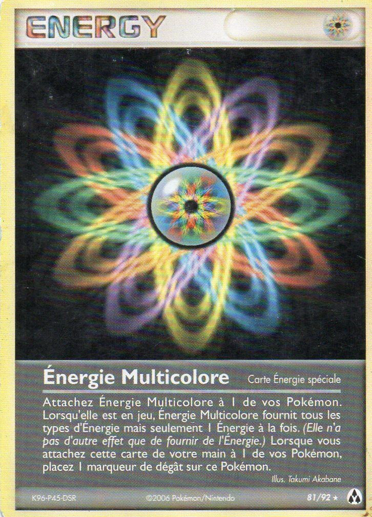 Énergie Multicolore - EX Créateurs de légendes - 81 - Rare
