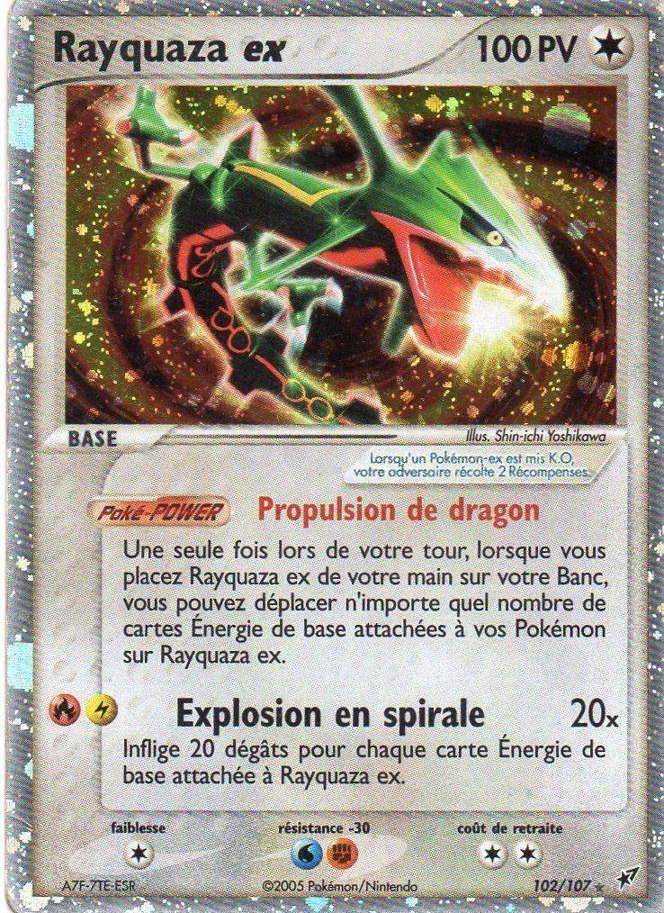 Rayquaza ex - EX Deoxys - 102 - Holographique ex rare