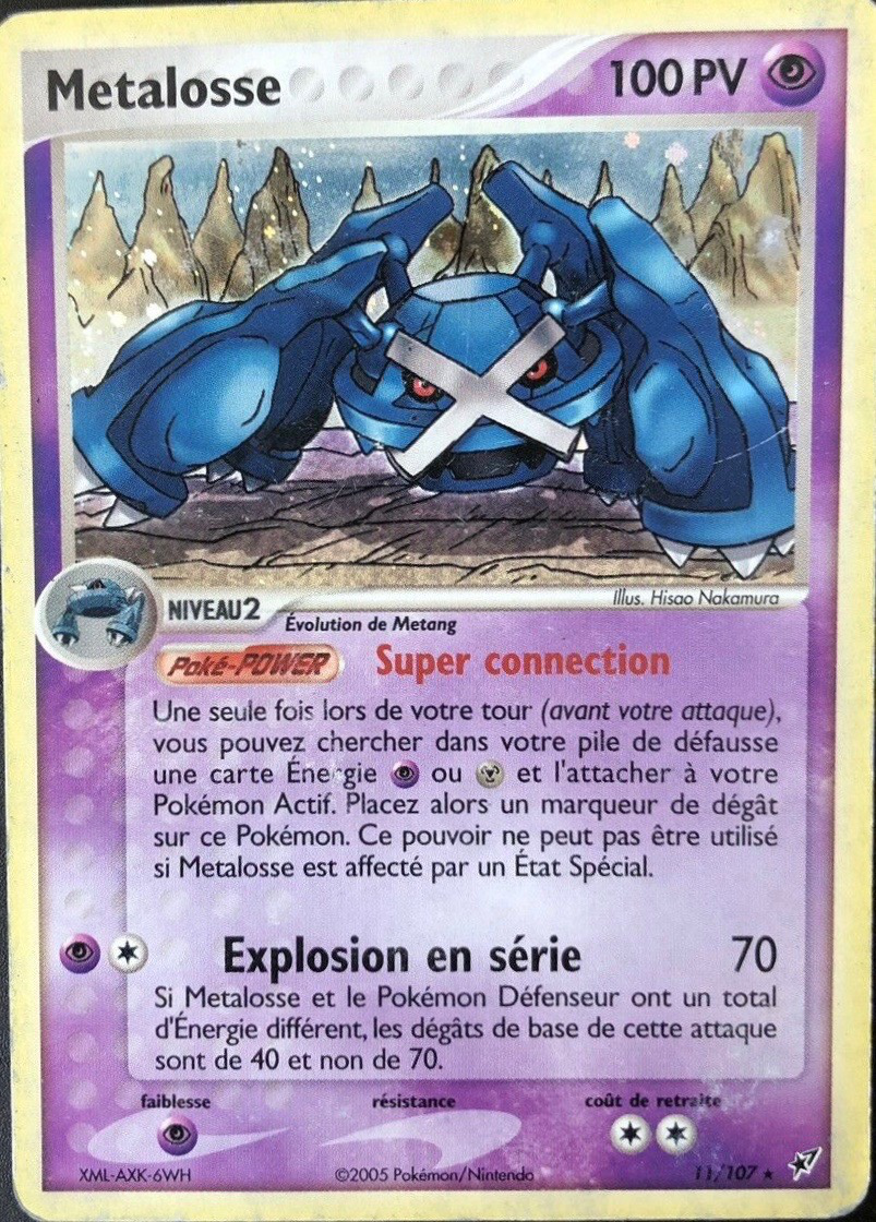 Metalosse - EX Deoxys - 11 - Holographique rare