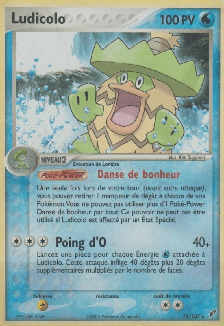 Ludicolo - EX Deoxys - 19 - Rare
