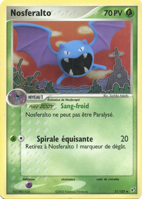 Nosferalto - EX Deoxys - 31 - Peu commune