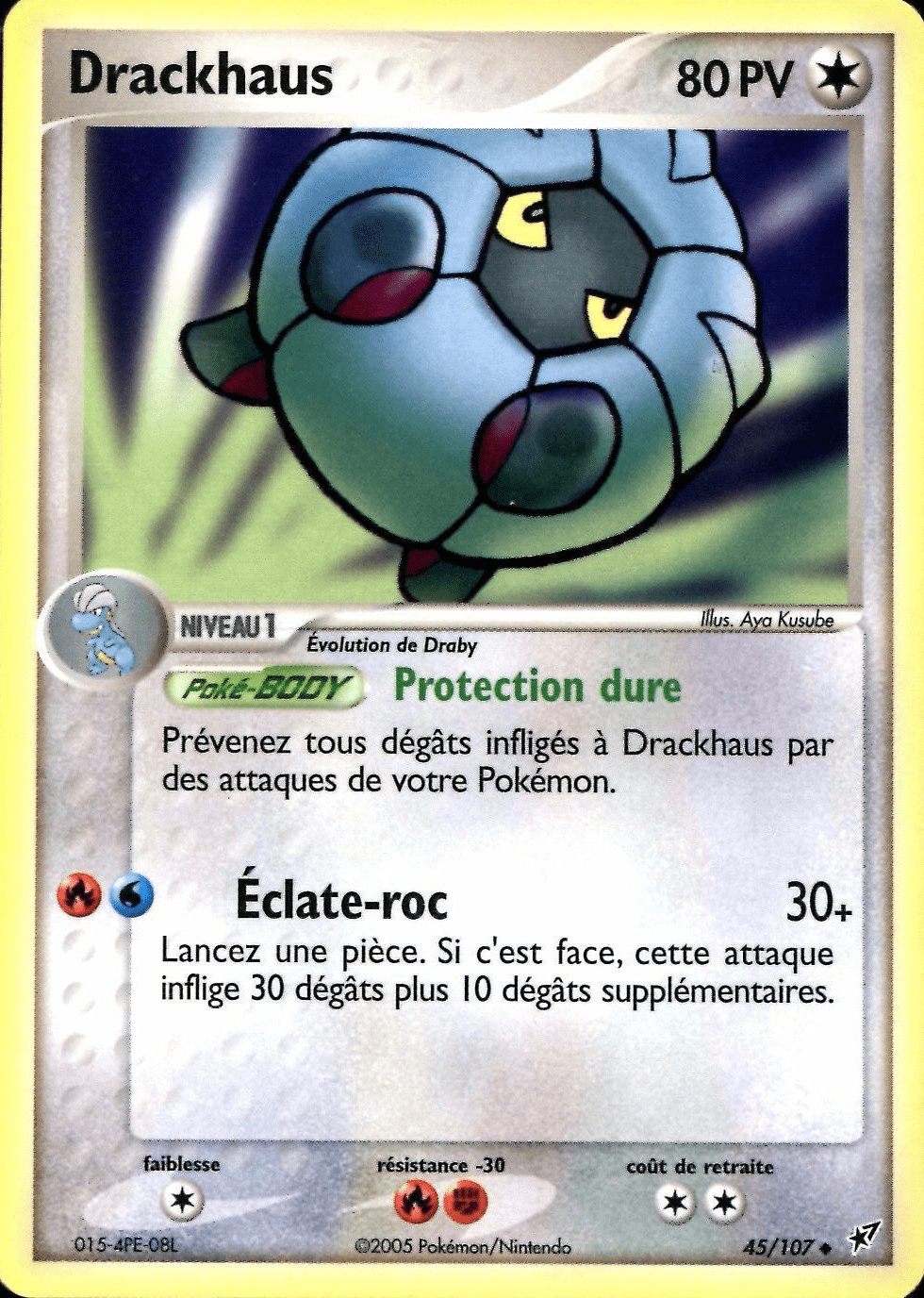 Drackhaus - EX Deoxys - 45 - Peu commune