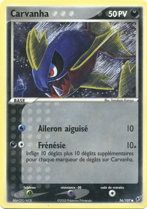 Carvanha - EX Deoxys - 56 - Commune