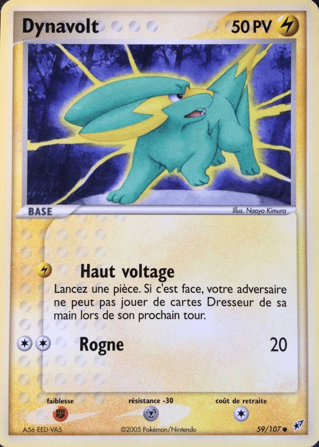 Dynavolt - EX Deoxys - 59 - Commune