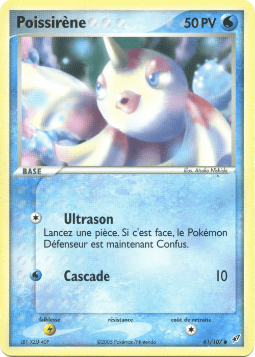 Poissirène - EX Deoxys - 61 - Commune