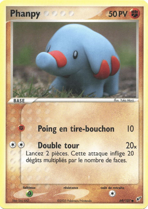 Phanpy - EX Deoxys - 69 - Commune