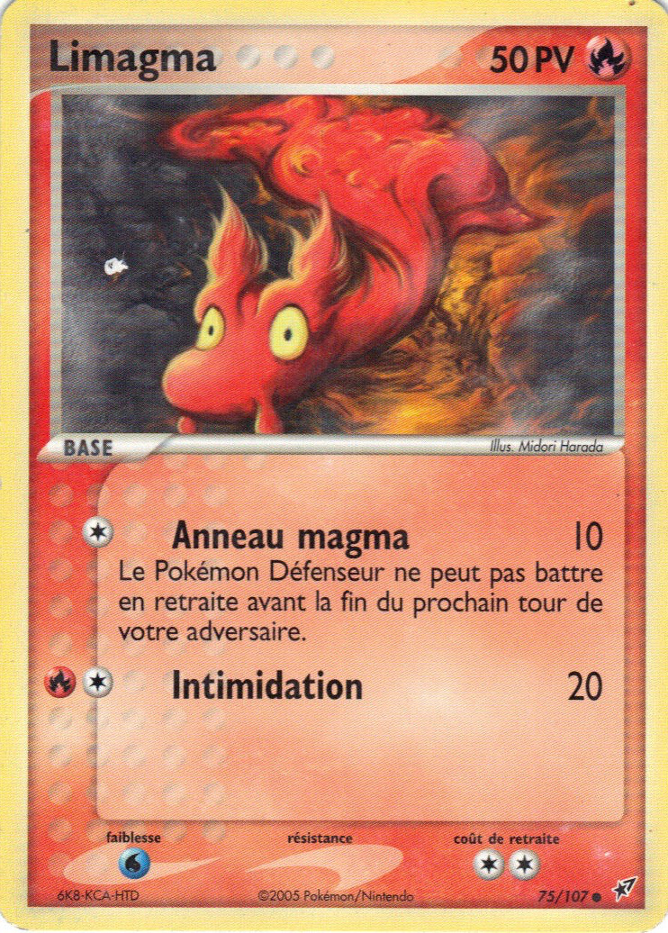 Limagma - EX Deoxys - 75 - Commune