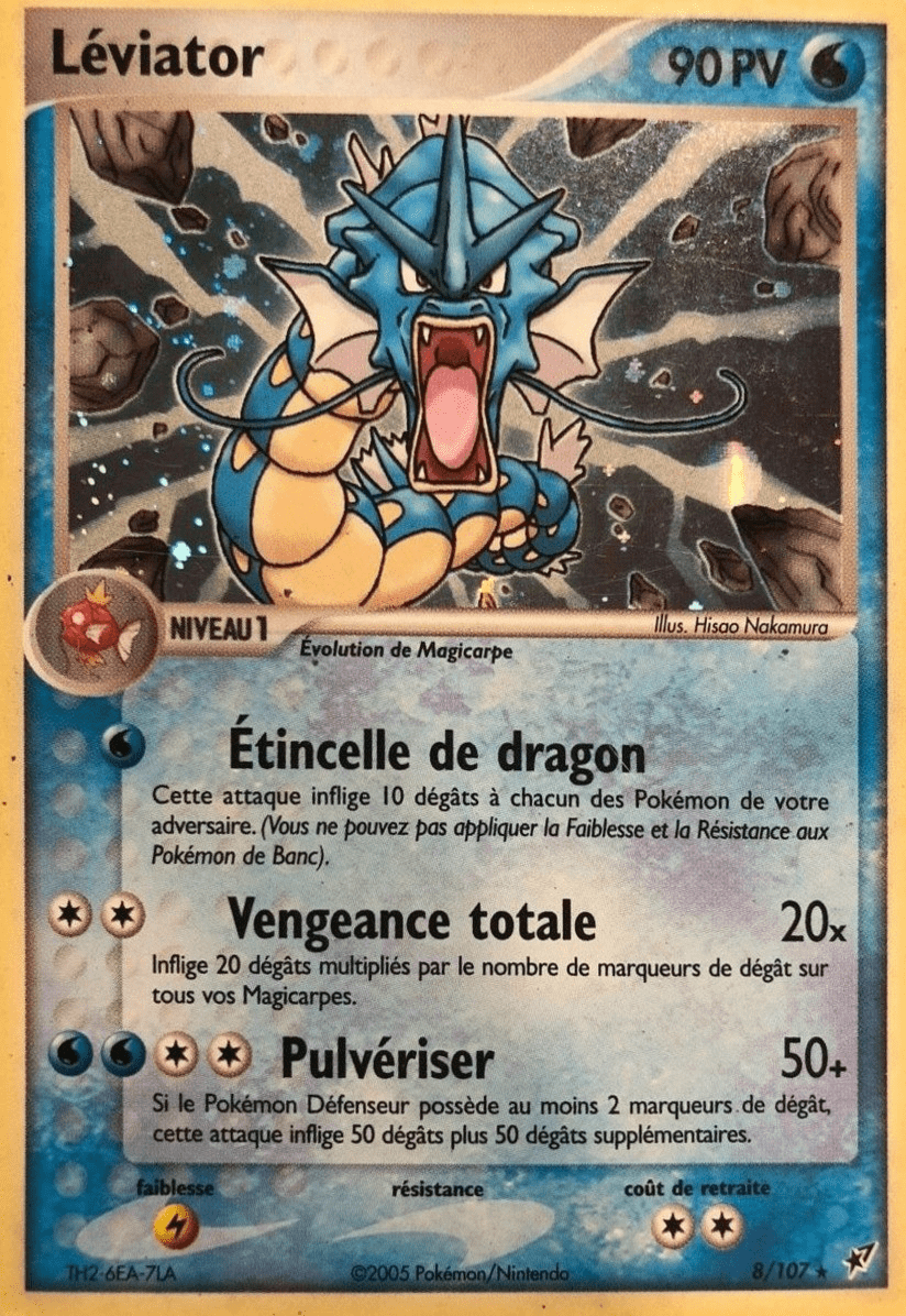 Léviator - EX Deoxys - 8 - Holographique rare