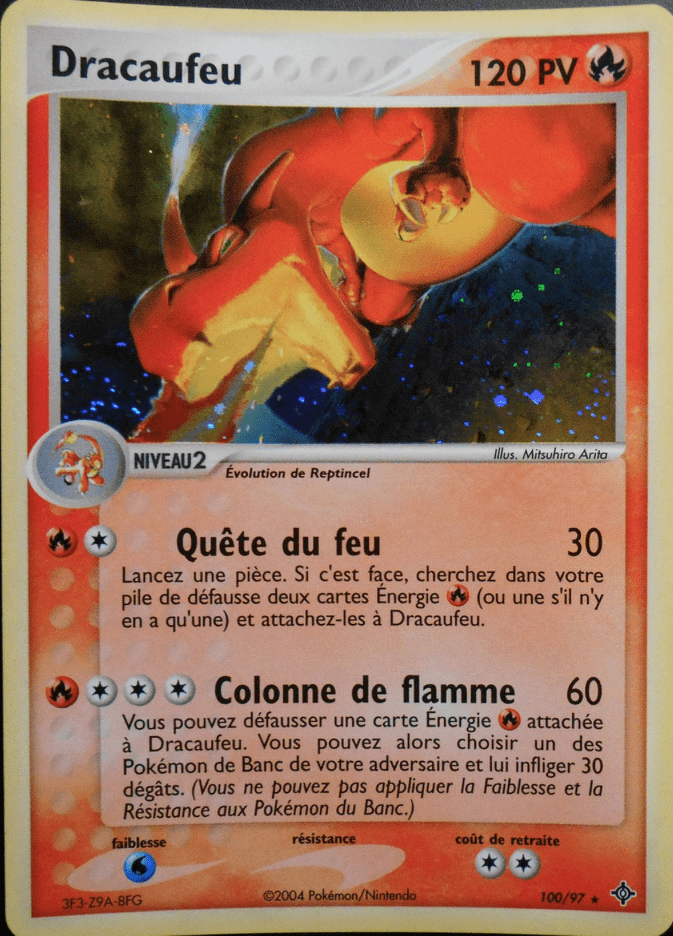 Dracaufeu - EX Dragon - 100 - Rare