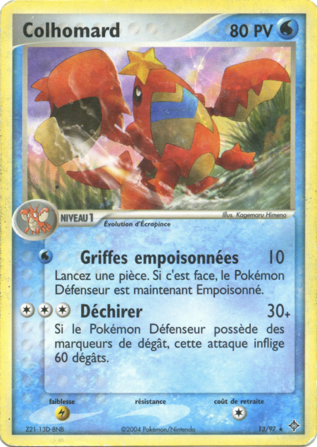 Colhomard - EX Dragon - 13 - Rare