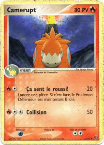 Camerupt - EX Dragon - 24 - Peu commune