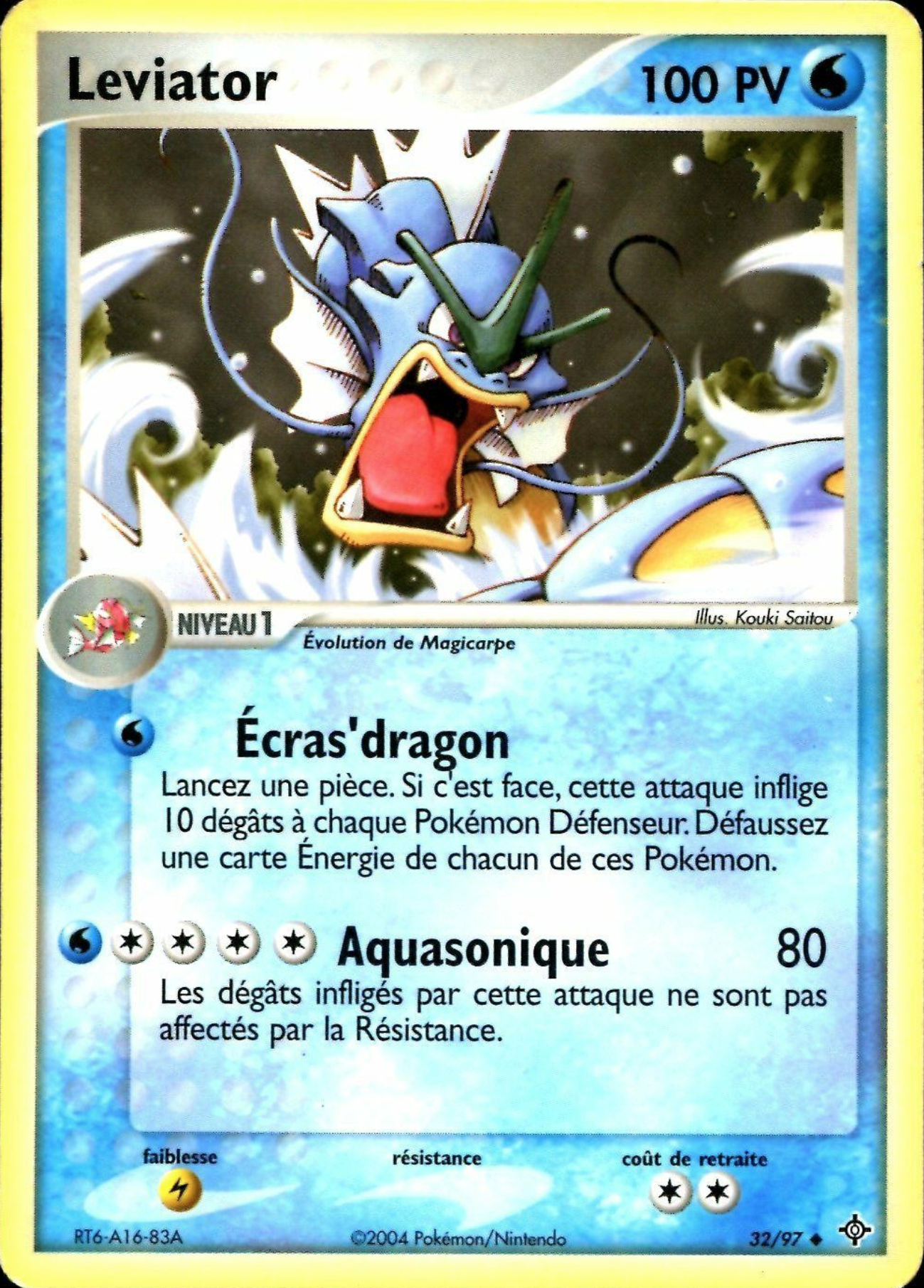 Leviator - EX Dragon - 32 - Peu commune