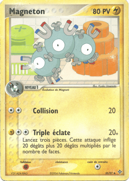 Magneton - EX Dragon - 35 - Peu commune