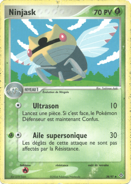 Ninjask - EX Dragon - 38 - Peu commune