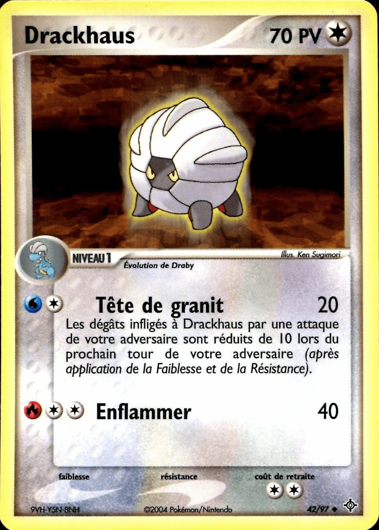 Drackhaus - EX Dragon - 42 - Peu commune