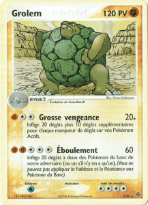 Grolem - EX Dragon - 5 - Holographique rare