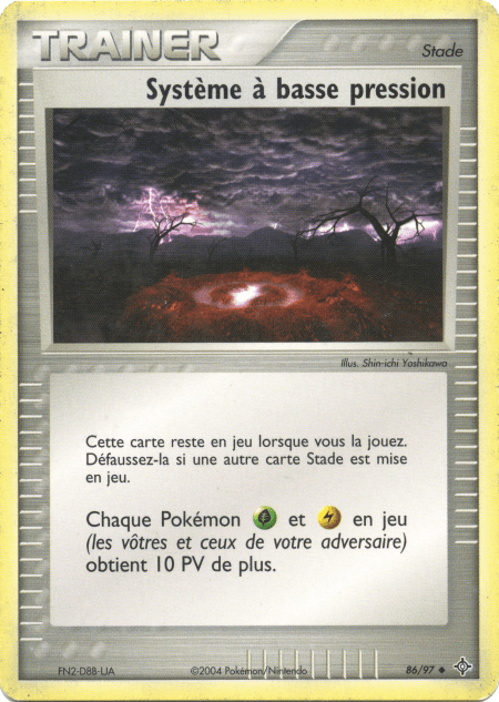 Système à basse pression - EX Dragon - 86 - Peu commune