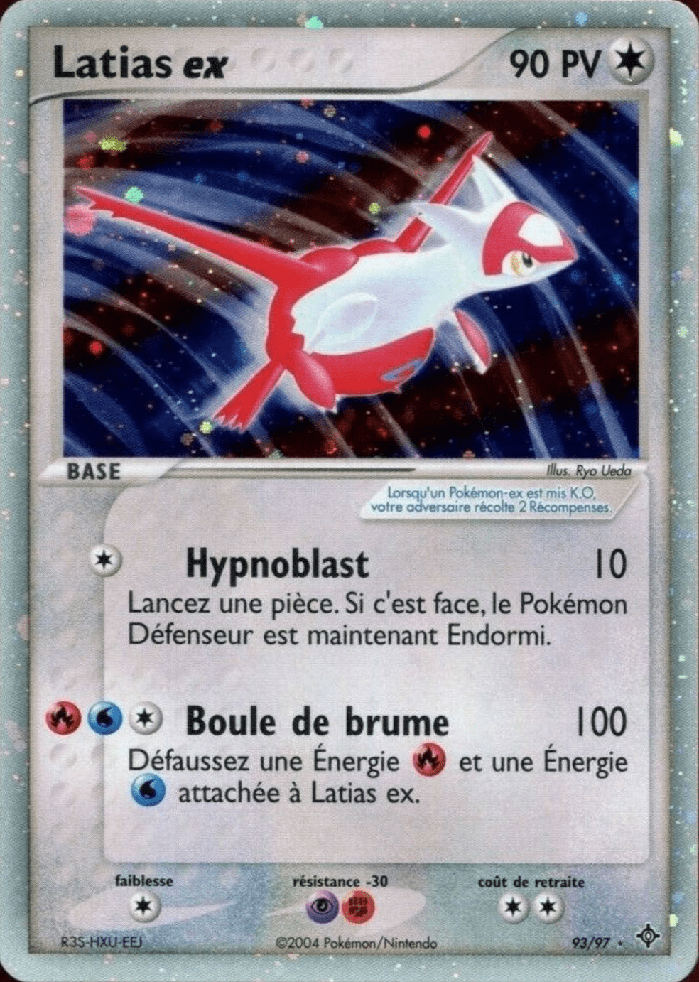 Latias ex - EX Dragon - 93 - Holographique ex rare