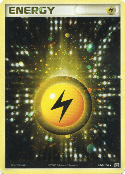 Énergie Électrique - EX Émeraude - 104 - Holographique rare