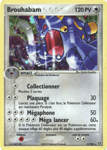 Brouhabam - EX Émeraude - 3 - Holographique rare