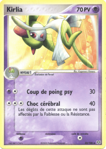 Kirlia - EX Émeraude - 33 - Peu commune