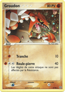 Groudon - EX Émeraude - 5 - Holographique rare