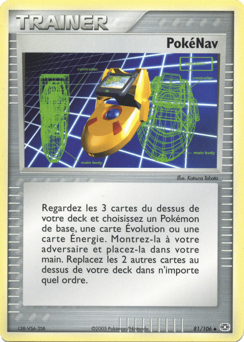 PokéNav - EX Émeraude - 81 - Peu commune