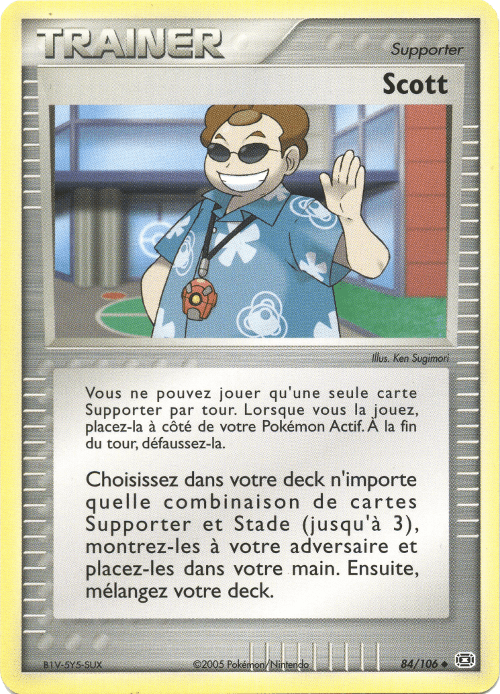 Scott - EX Émeraude - 84 - Peu commune