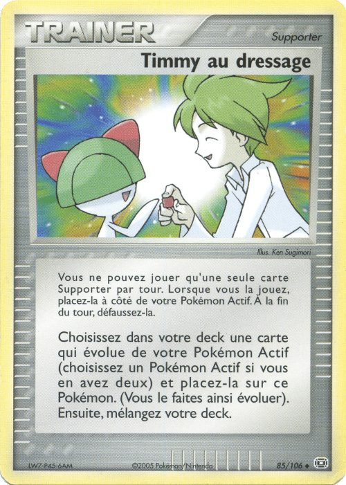 Timmy au dressage - EX Émeraude - 85 - Peu commune