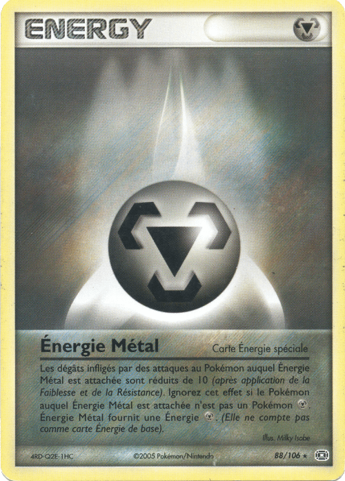 Énergie Métal - EX Émeraude - 88 - Rare