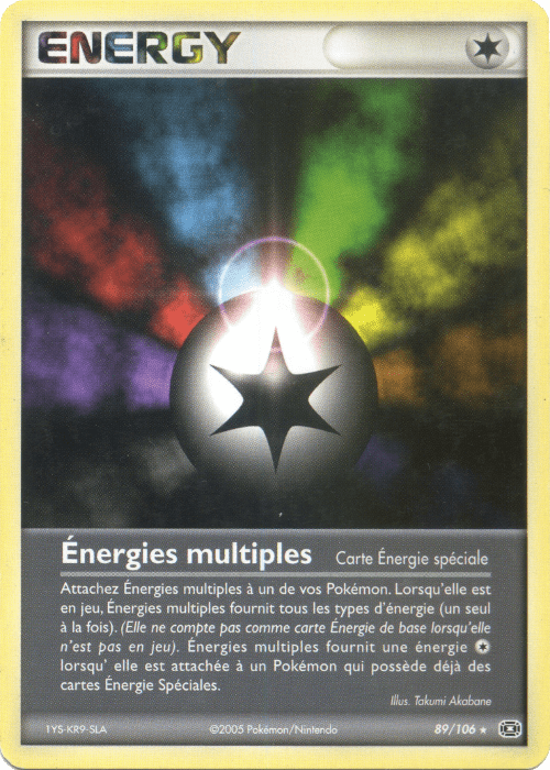 Énergies multiples - EX Émeraude - 89 - Rare